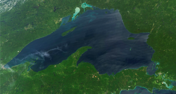 Lake Superior 2010 NASA Earth Image