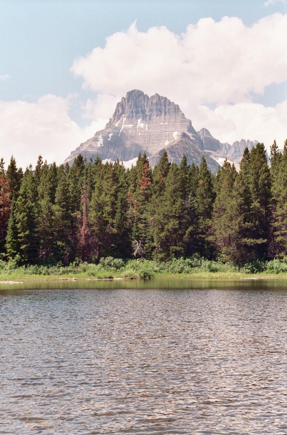 Governor  Pond And  Mount  Wilbur