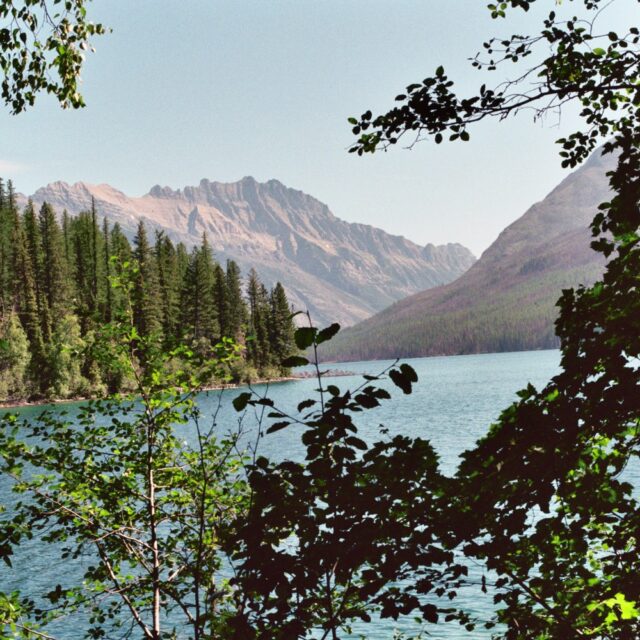 Kintla  Lake,  Long  Knife  Peak