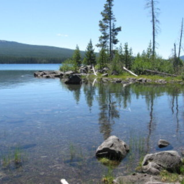 Waldo Lake Boulder Cove