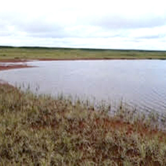 Bloody Falls Tundra Lake