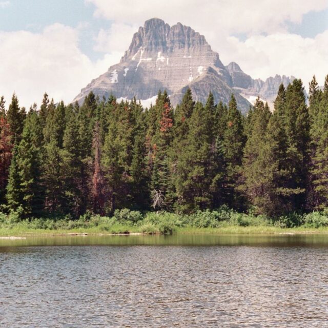 Governor  Pond And  Mount  Wilbur